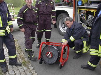 Ausbildung der Feuerwehr